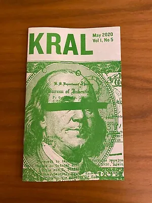 King Kral Art Zine Vol 1 No 5 2020 Craphound Neckface Fuck This Life Jason Dill • $9.99