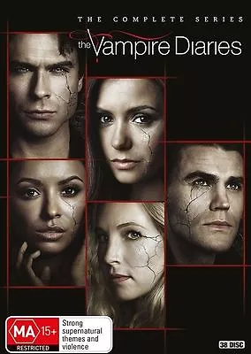 Vampire Diaries The Complete Series Season 1+2+3+4+5+6+7+8 DVD Box Set R4 New • $157.95