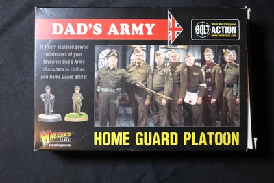 £30 • Buy Dads Army -Home Guard Platoon By 'Bolt Action' In Pewter. Table Top Gaming