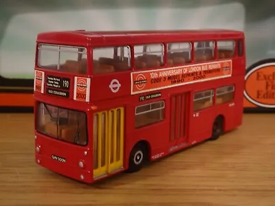 Efe 10 Years Lbrt London Transport Daimler Fleetline Bus Model 1:76 Code 3 Anv1 • £22.39