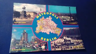 £0.87 • Buy Beautiful Multi-picture Postcard Berlin West Memorial Church 4 Views Unyellow. Um 1990 B1178