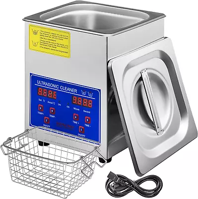 Mophorn Time 2L Ultrasonic Cleaner Jewelry Eyeglass Commercial Industrial Digita • $83.07