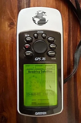 £72 • Buy Garmin GPS 76 Handheld GPS Good Working Order