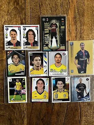 Zlatan Ibrahimovic Fifa Gold 365 Job Lot Euro Stickers • £14.99