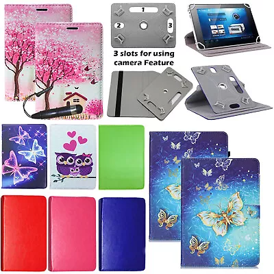 For Huawei MediaPad T5 10.1 /T3 10 9.6 /T3 8.0  Tablet Leather Stand Cover Case • £4.49