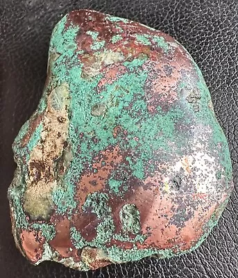 294g Hefty Glacial Float Copper Nugget W Bright Green Patina - Keweenaw  Mich • $59