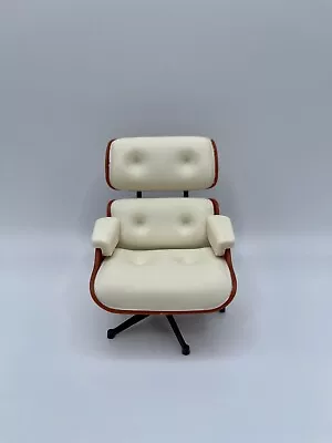 1:12 Scale Lounge Chair Mid Century Modern MCM Chair Miniature Dollhouse • $49