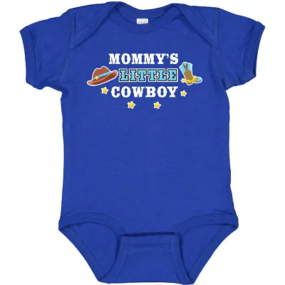 $19.99 • Buy Inktastic Mommys Little Cowboy With Cowboy Hat And Boots Baby Bodysuit Children