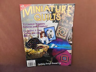 Miniature Quilts Magazine Spring 1994 • $4.99