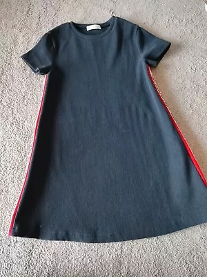 Navy Girls Zara Dress Age 13-14 • £5