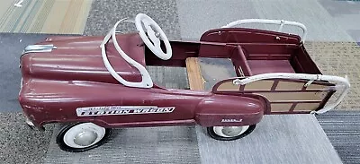 A-168 Vintage 50's/60's Murray Super Six Woody Station Wagon Pedal Car Nice! • $157.50