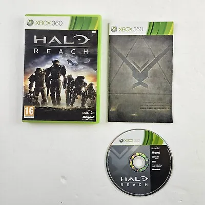 Halo Reach Microsoft Xbox 360 Video Game Complete With Manual PAL  • £7.99