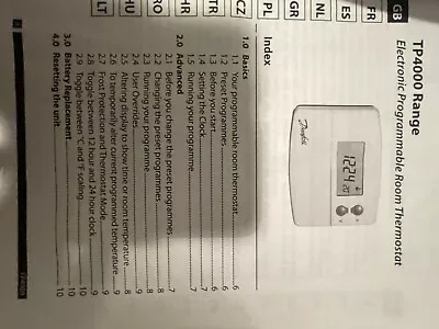 Danfoss TP 4000 Range • £70