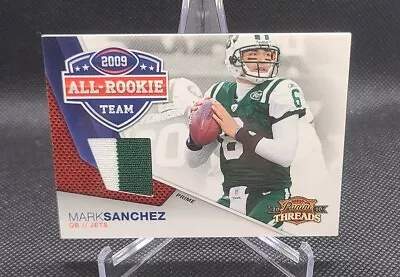 5885B. Mark Sanchez 2009 Panini Threads All-Rookie Team /50 #1 - Jets - Patch  • $2.51