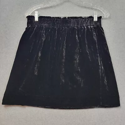 J Crew Sidewalk Mini Skirt Womens Size 6 Velvet Paper Bag • $12.74