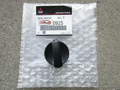 Fits: 02 - 07 Mitsubishi Lancer Manual Temperature Climate Control Knob Oem New  • $25.19