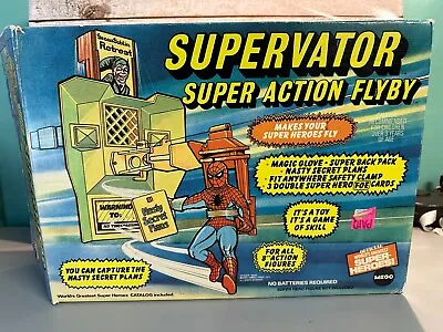 Rare Vintage MEGO Marvel Comics Supervator Super Action Flyby Playset Complete • $449.95