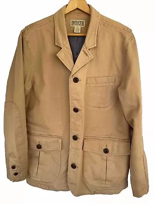 Duluth Trading Co Mens Size Med Safari- Fire Hose-Chore Barn Jacket - Vintage • $44