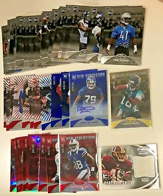 2013 Leaf Certified Materials Football Cards 1 - 191 Inserts Red Blue FREE SHIP • $1.25