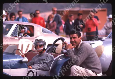 Sl80 Original Slide 1964 Sports Race Car Driver Pits 935a • $29.25