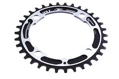 Aerozine XONE 11 Speed Bicycle Narrow-Wide Bike Chainring 4-Arm BCD104 34t Black • $54.95