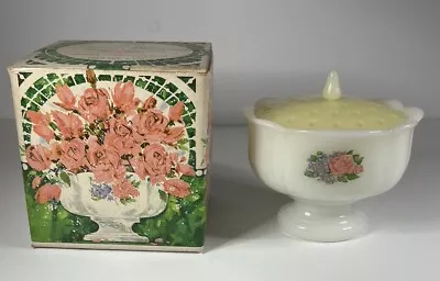 Vintage AVON Hostess Blossom Flower Soap Dish With Soap And Original Box. • $10