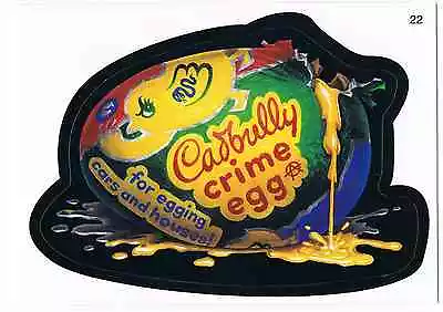 Wacky Packages Series 3 Cadbully Crime Egg Trading Card 22 ANS3 2006 Topps  • $5.11