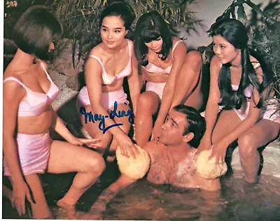 £35 • Buy May Ling James Bond Autograph Masseuse You Only Live Twice 1967 10-8 Photo  Coa
