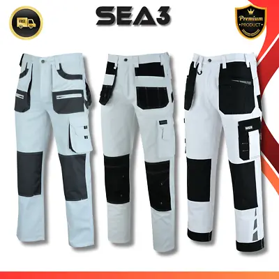 SEA3 Mens Painters Decorators Cargo Work Trouser • £29.99