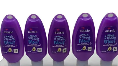 Aussie 3 Minute Miracle Moist Deep Conditioner 1.7 Oz Travel Size Pack Of 5  • $15.95