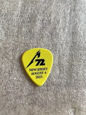 METALLICA - Guitar Pick Picks Plectrum *VERY RARE* NEW JERSEY • $0.99