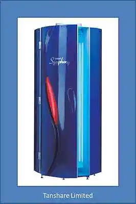 Tansun Stand Up Sunbed Vertical Tanning Symphony NEW Lamps 180w/250 • £2700