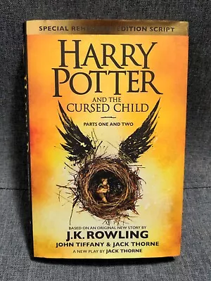 Harry Potter & The Cursed Child Parts 1 & 2 Special Rehearsal Edition Hardcover • $21.95