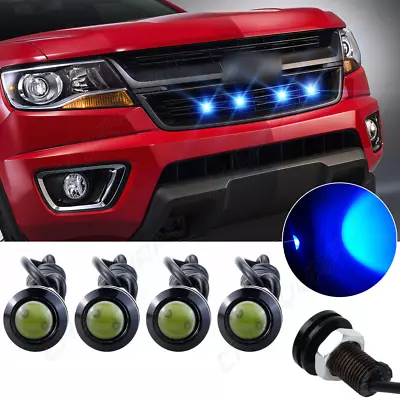 Raptor Style Blue Lens Grille 4X LED Lights For Toyota Camry XLE LE SE 2010-2011 • $13.99