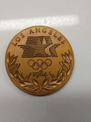 $150 • Buy 1984 LA Olympiad Official Athletes Participation Bronze Medal - Pre-owned