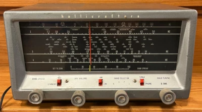 $33 • Buy Hallicrafters S-38E Vacuum Tube Ham Radio Receiver - Seems To Work