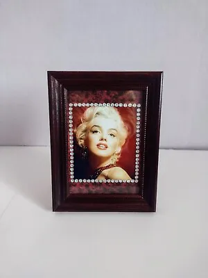 Marilyn Monroe Framed Photograph With Bling Border 5 ×7  • $18