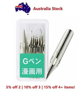 $7.95 • Buy Zebra Model G Pen Dip Nibs - Chrome - Made In Japan - 3/10 Pack
