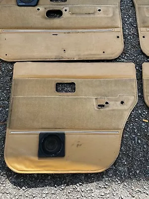 Volvo 240 Tan Door Panels Door Cards Set Of 4 Panels • $200