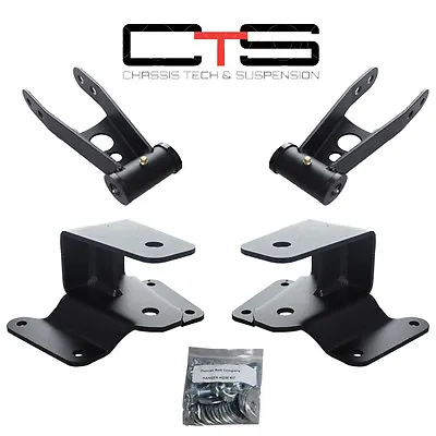 4  Lowering Drop Shackles And Hangers For 1997-2003 Ford F150 • $110.50