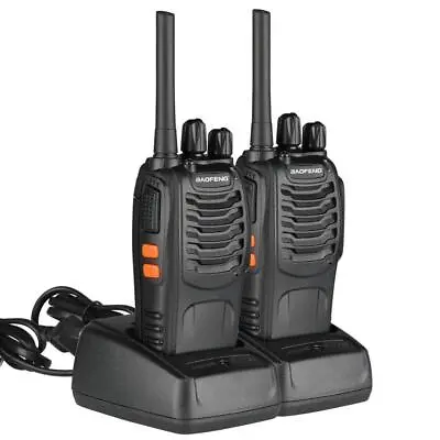 2 X Baofeng BF-88A Walkie Talkie Two Way Radio 462 467MHz Set With Flashlight • $22.99