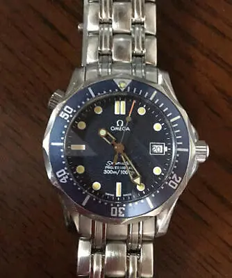 Omega Seamaster Professional 300m Date Quartz Mens Watch Authentic Working • $3227.14