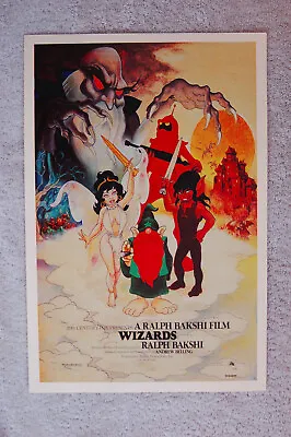Wizards Lobby Card Movie Poster #2 70s • $4
