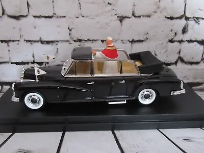 RIO 1960 MERCEDES-BENZ 300d LIMOUSINE - POPE GIOVANNI XXIII SCALE 1:43 100/P • $9.33