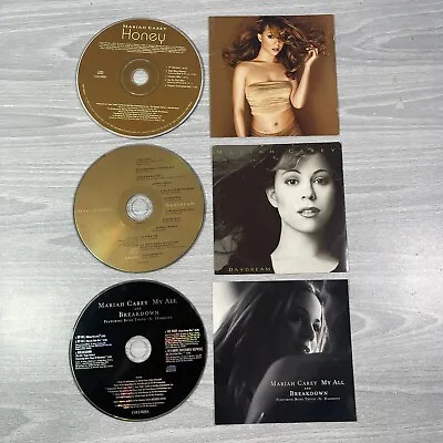 Mariah Carey My All & Breakdown Daydream Honey 3 CDs Pop Music Disc Only *READ • $14.99