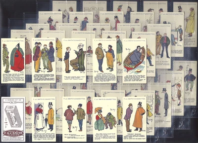 £299.99 • Buy Smiths-full Set- Phil May Sketches 1924 (brown Back 50 Cards) All Scanned