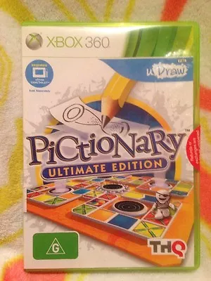 XBOX 360 PICTIONARY ULTIMATE EDITION Game Brand New In Sealed Pack • $14.95