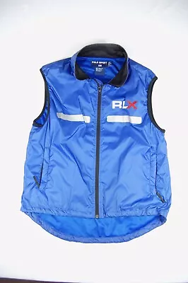 Polo Ralph Lauren RLX Polo Sport Windbreaker Blue Vest L • $24