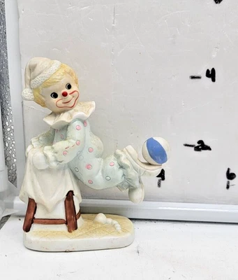 $7.50 • Buy Vintage  Porcelain Clown Figurine Child Clown