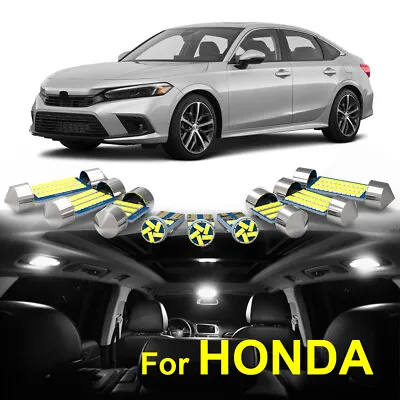 LED Interior Light For Honda Civic 4D Accord HRV CRV CR-V Odyssey Pilot Passport • $10.88